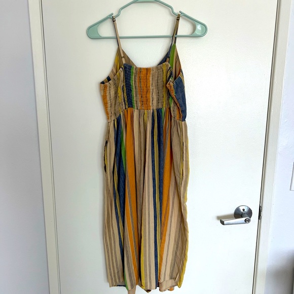 MULTICOLORED MIDI DRESS - Picture 2 of 2